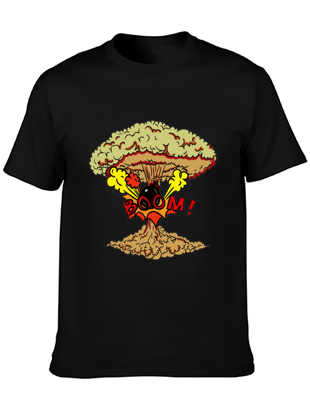 Nuclear Boom Graphic Print T-Shirt
