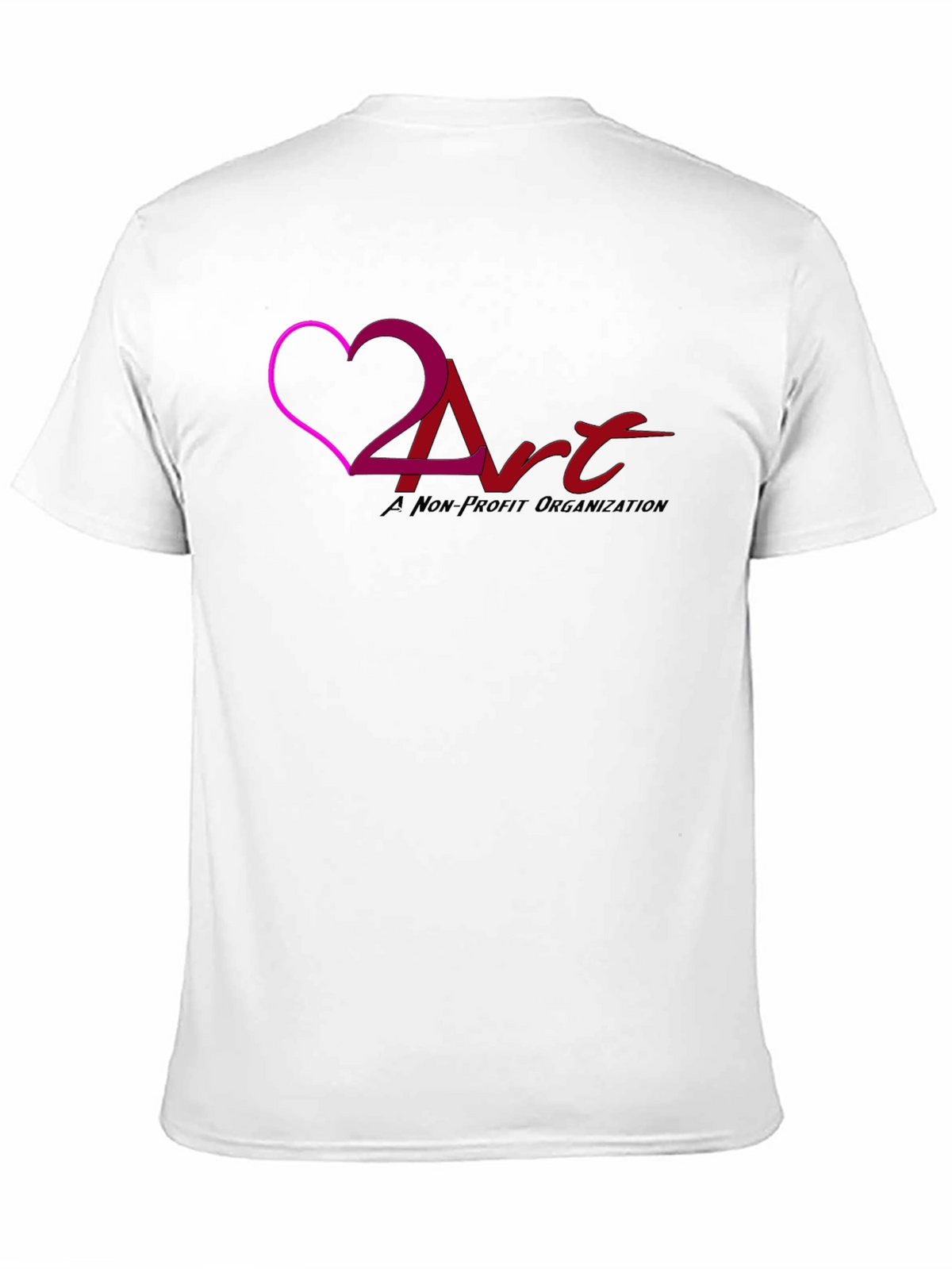 Love 2 Art Nonprofit Black T-Shirt