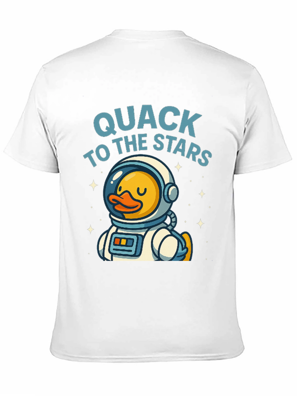 Quack to the Stars T-Shirt - Astronaut Duck Tee