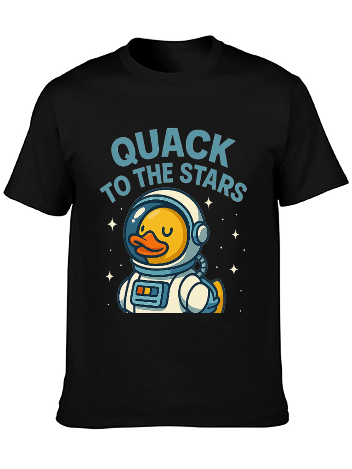 Quack to the Stars T-Shirt - Astronaut Duck Tee