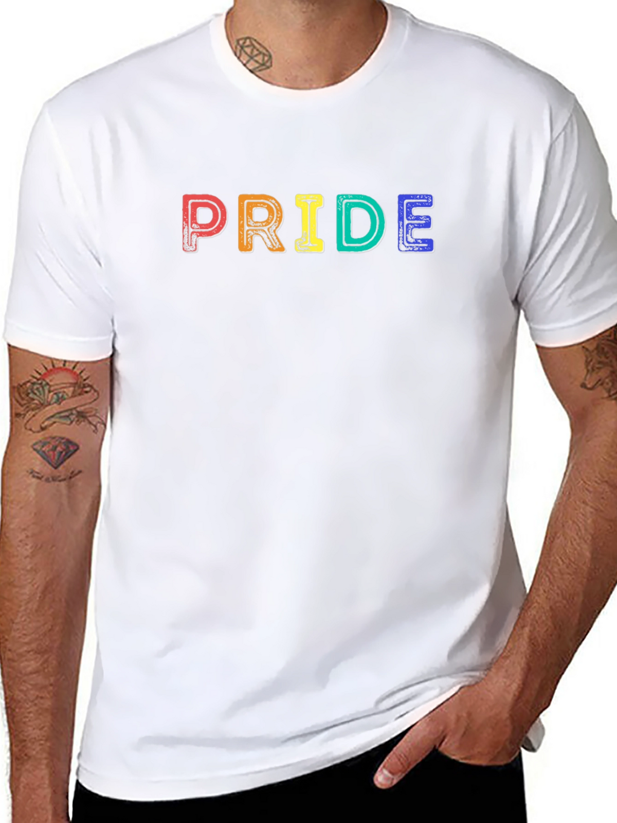 Rainbow Pride Graphic Tee - Celebrate Love
