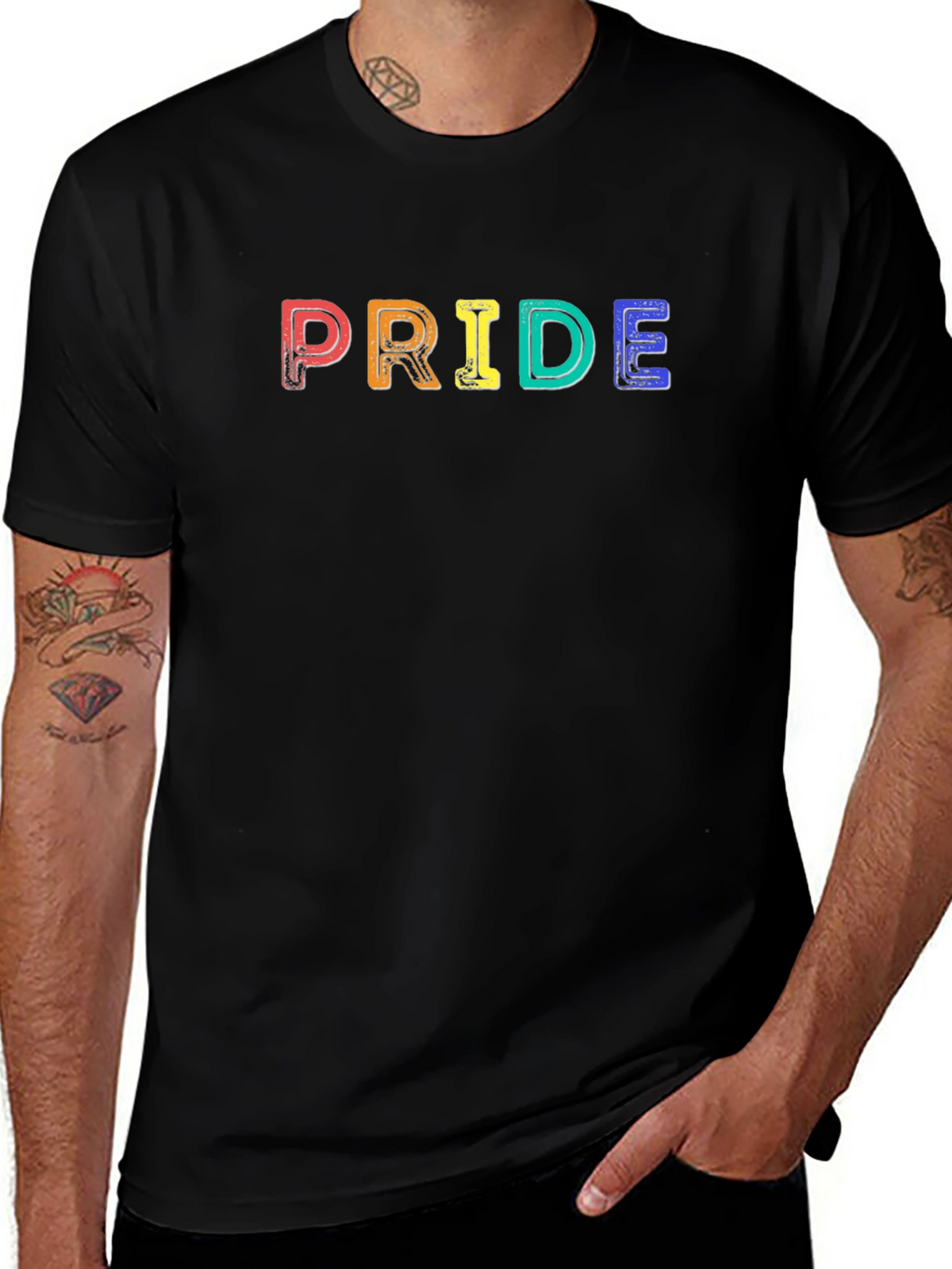 Rainbow Pride Graphic Tee - Celebrate Love