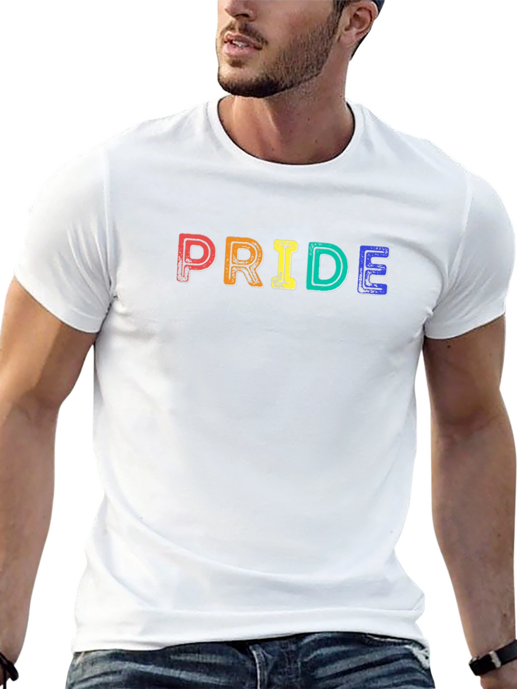 Rainbow Pride Graphic Tee - Celebrate Love