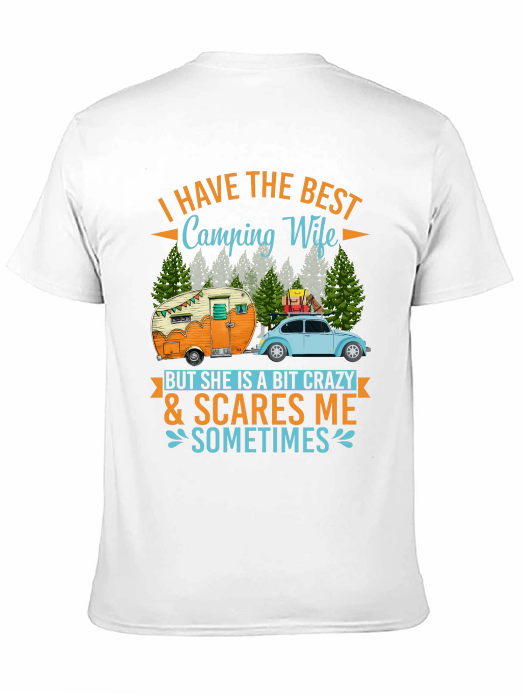Funny Camping Wife T-Shirt