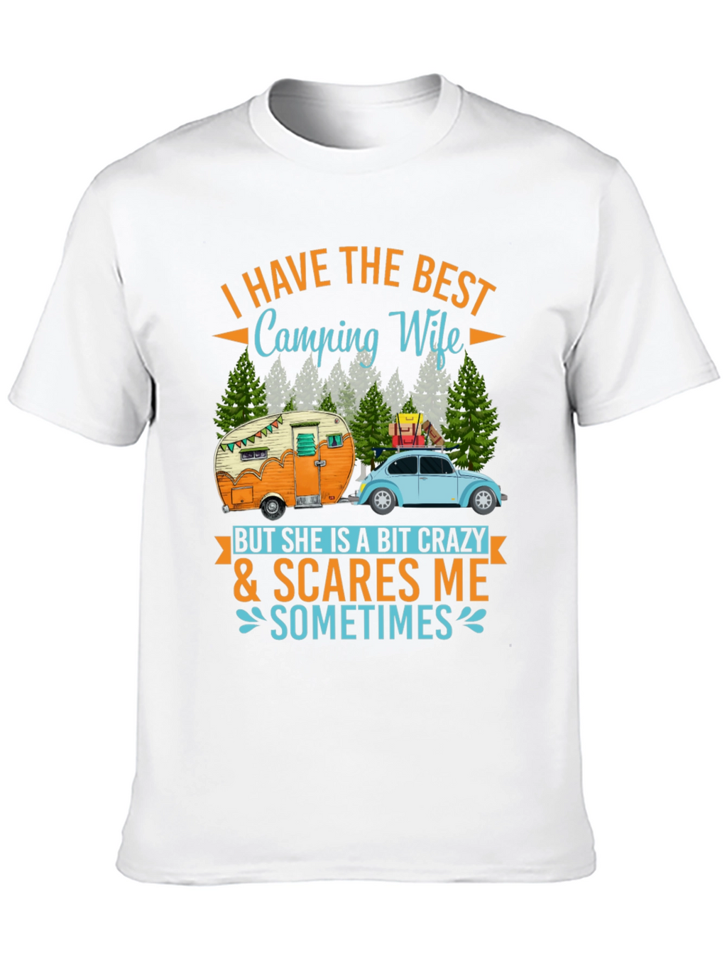 Funny Camping Wife T-Shirt
