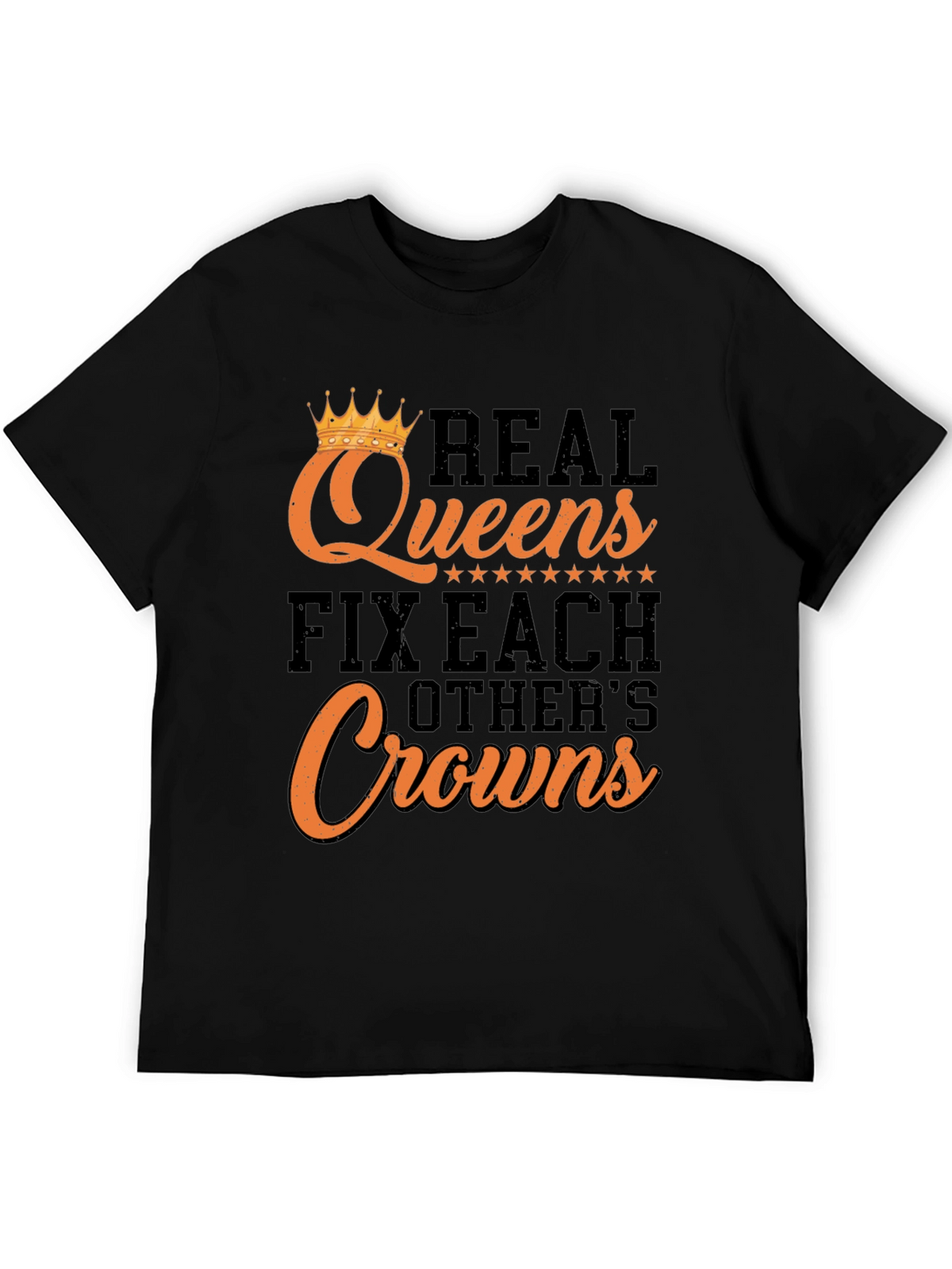 Real Queens Graphic Tee - Fix Each Others Crowns