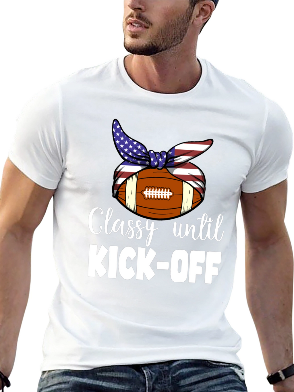 Classy Until Kick-Off T-Shirt