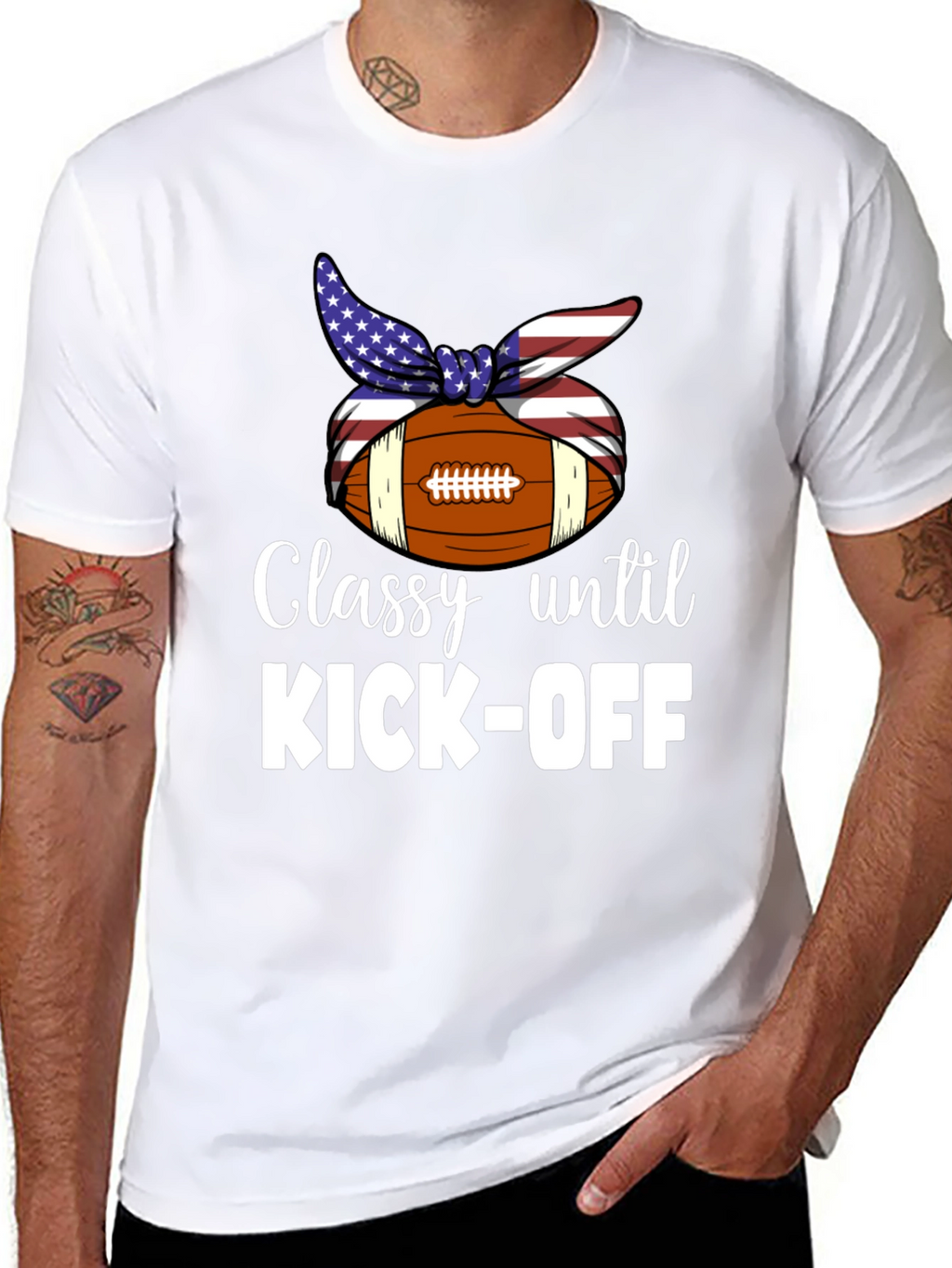 Classy Until Kick-Off T-Shirt