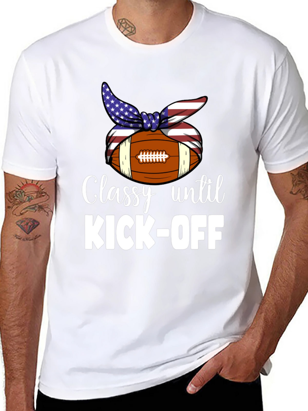 Classy Until Kick-Off T-Shirt
