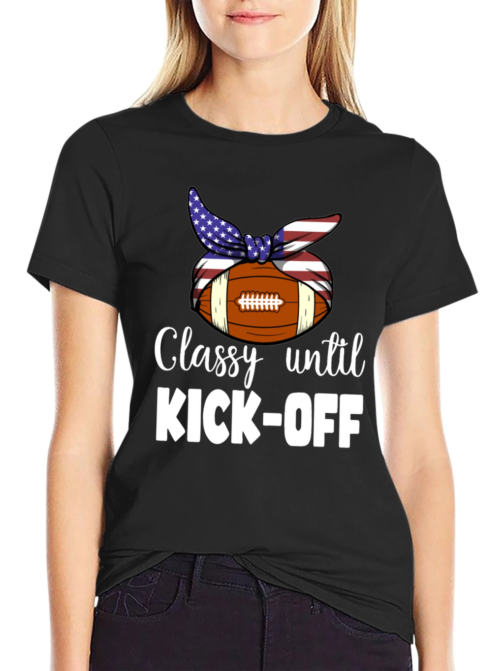 Classy Until Kick-Off T-Shirt