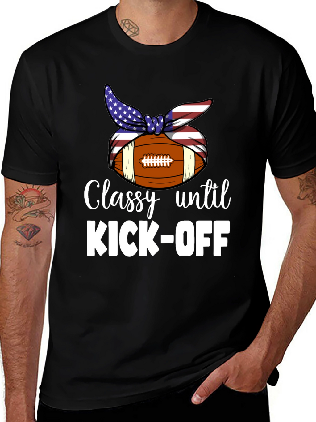 Classy Until Kick-Off T-Shirt