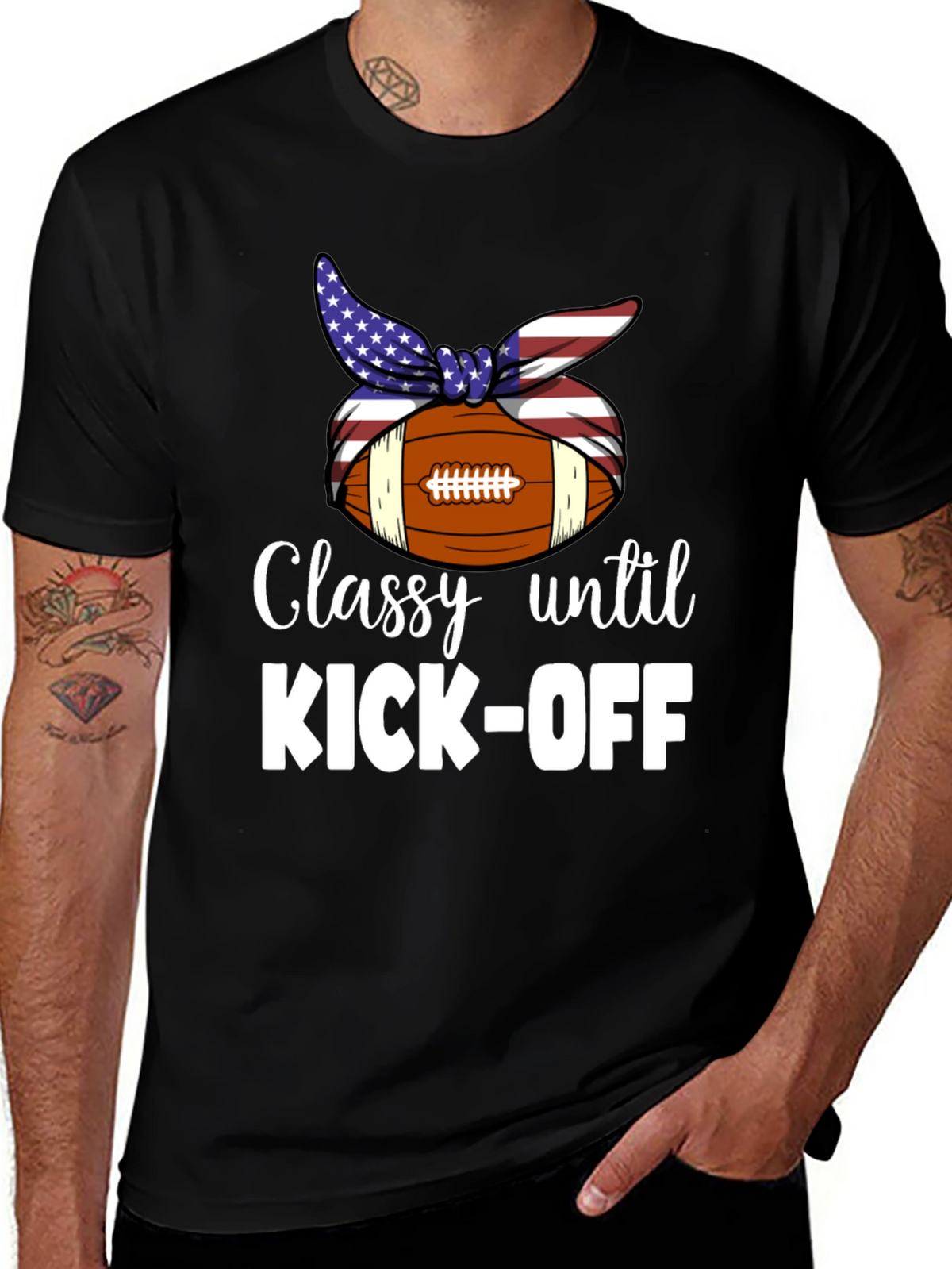 Classy Until Kick-Off T-Shirt