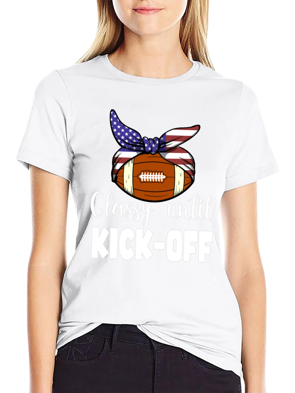 Classy Until Kick-Off T-Shirt