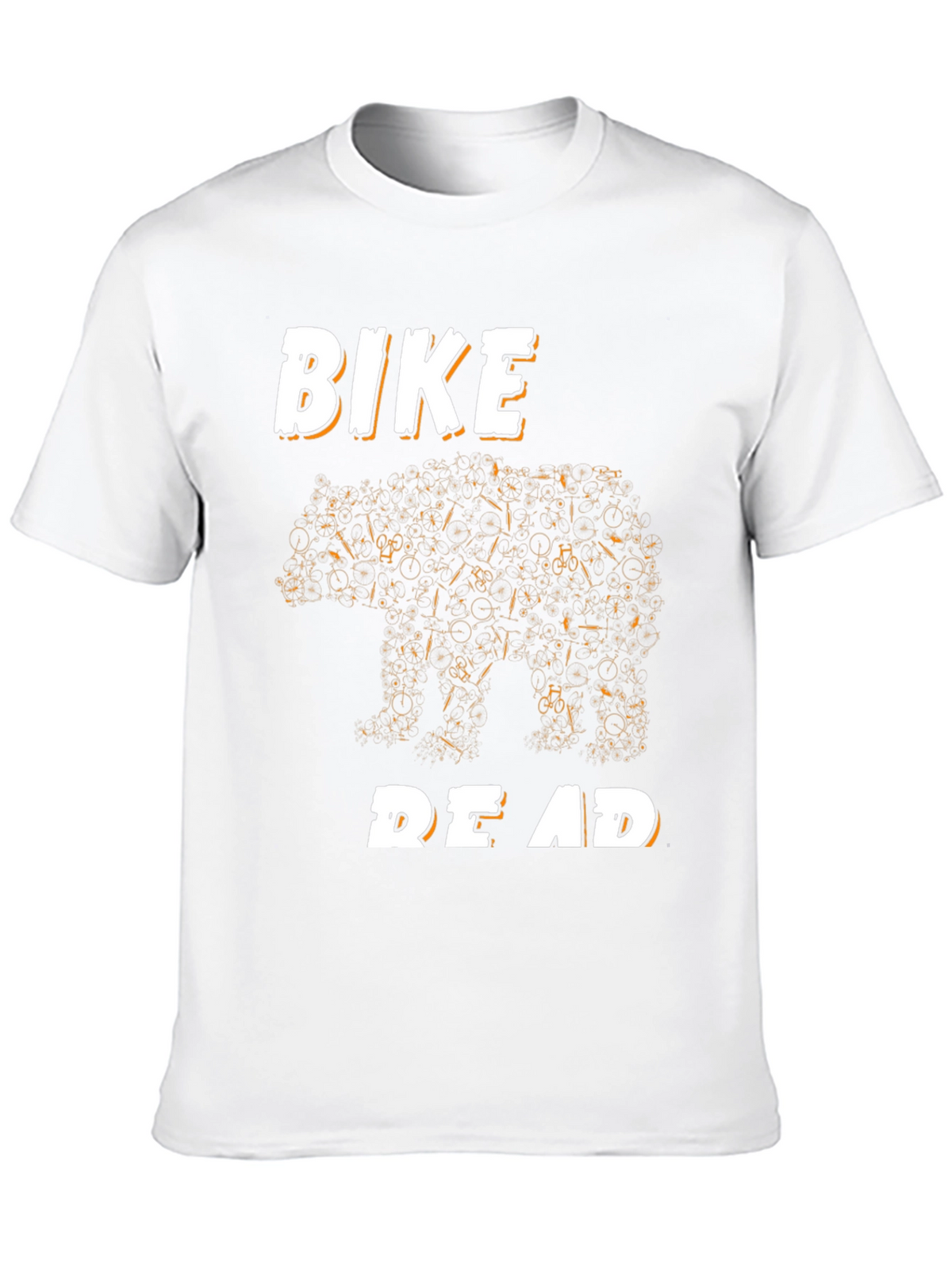 Bike Bear T-Shirt - Black Graphic Tee