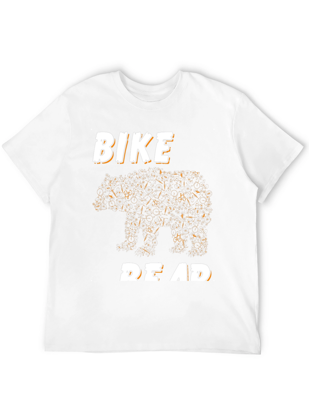 Bike Bear T-Shirt - Black Graphic Tee