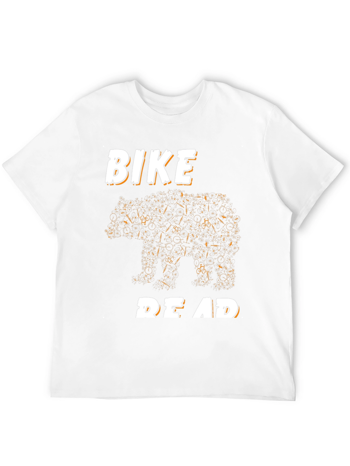 Bike Bear T-Shirt - Black Graphic Tee