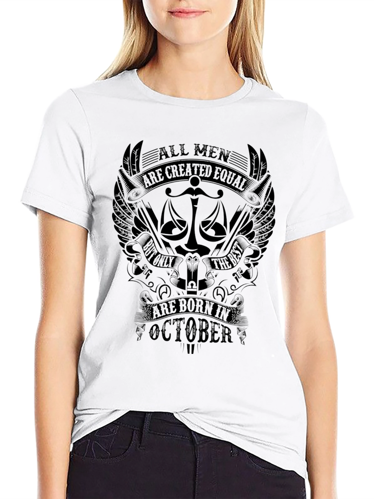 All Men Born In October T-Shirt