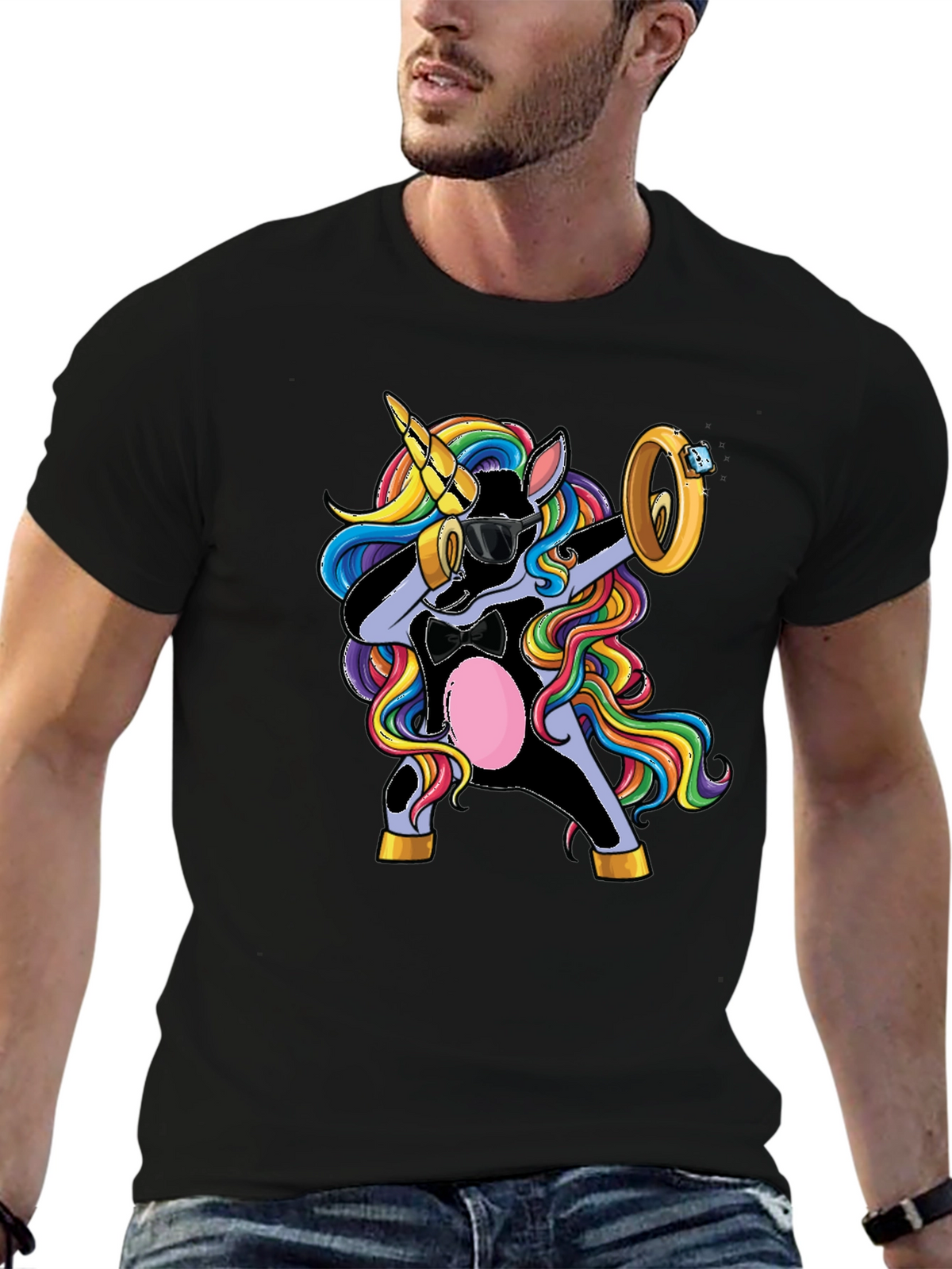 Dabbing Unicorn T-Shirt