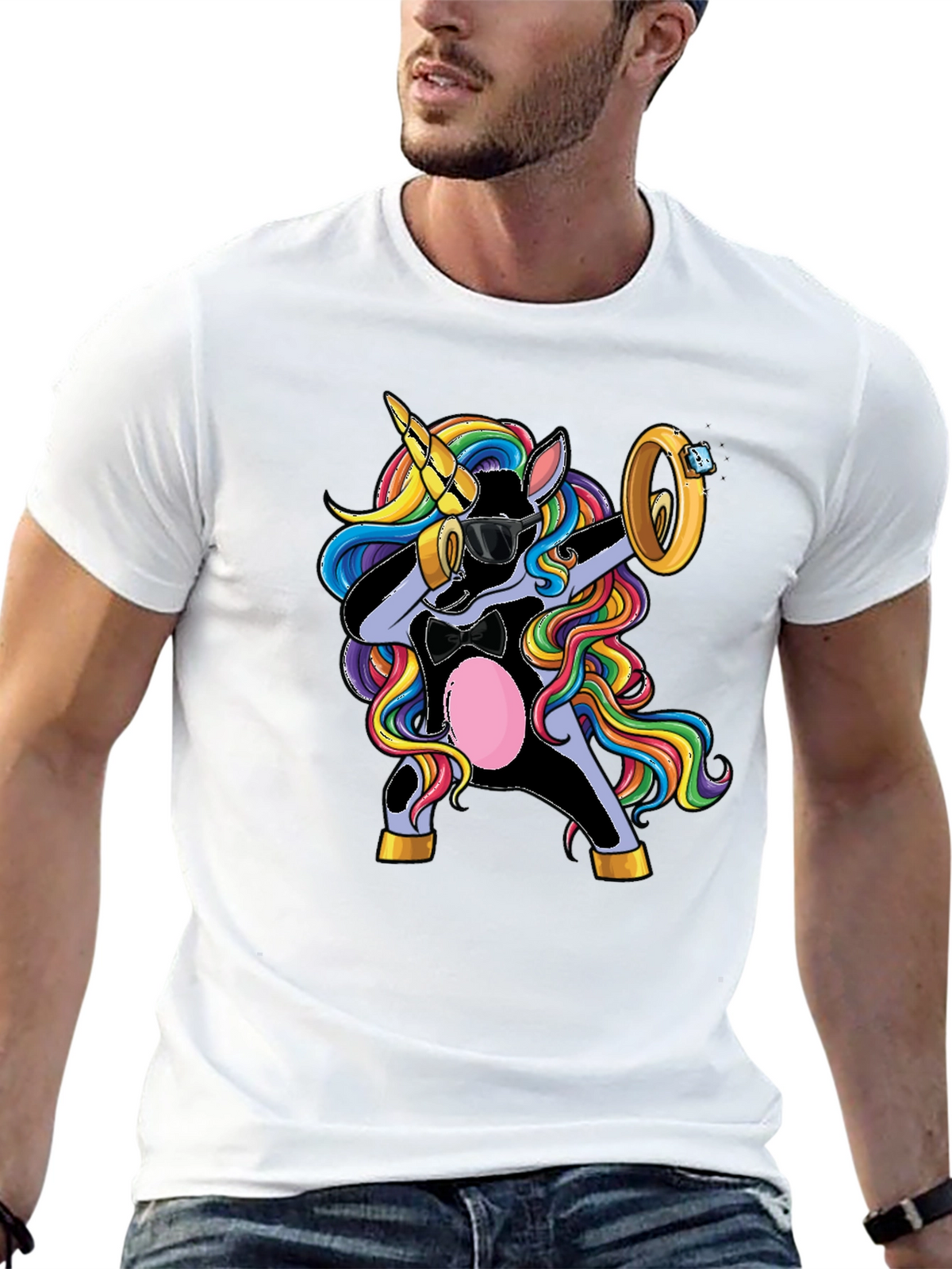 Dabbing Unicorn T-Shirt