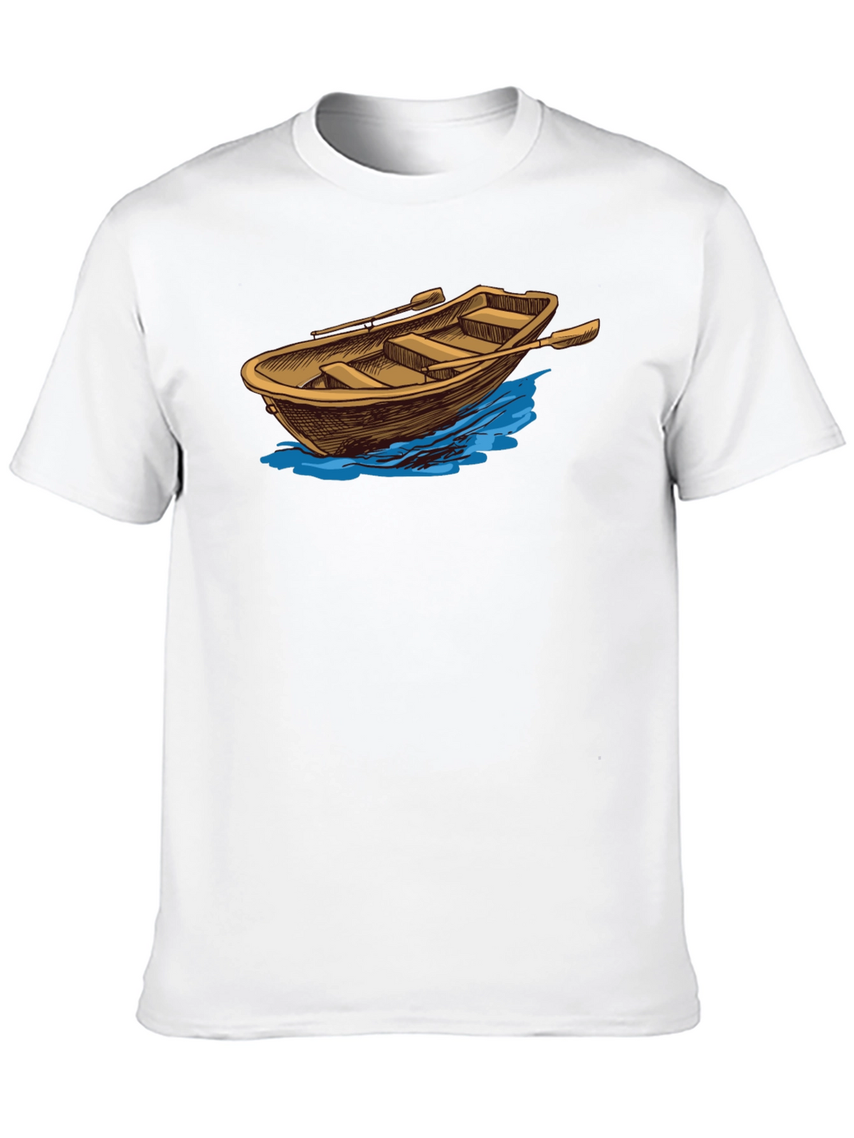 Rowboat Graphic Tee - Classic Nautical Style