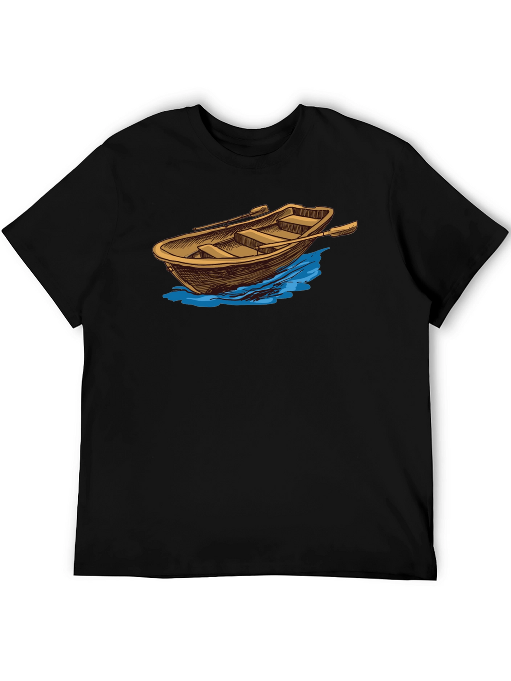 Rowboat Graphic Tee - Classic Nautical Style