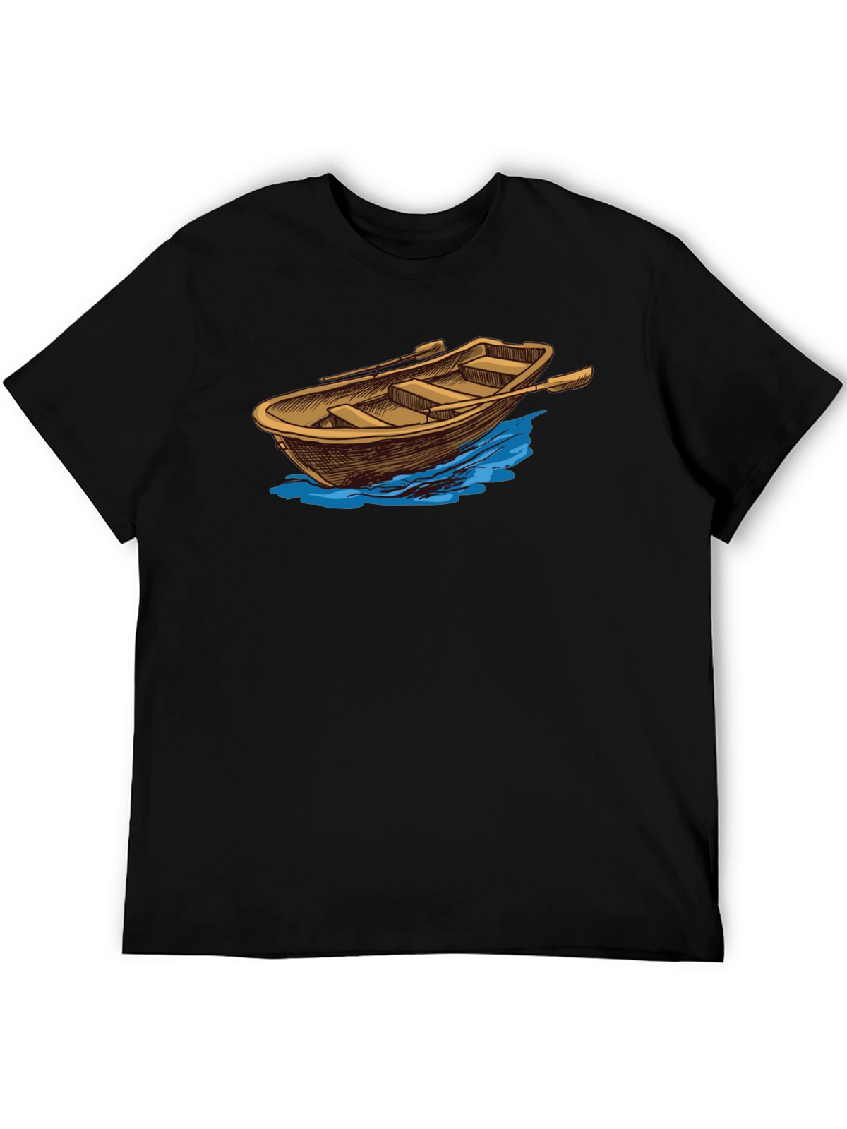 Rowboat Graphic Tee - Classic Nautical Style