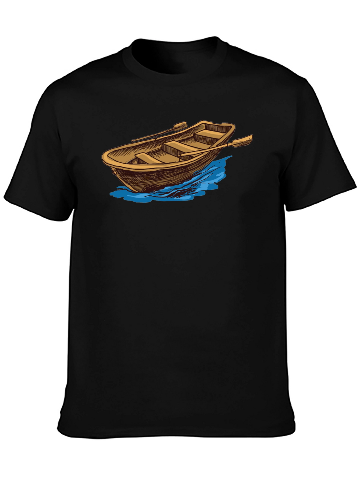 Rowboat Graphic Tee - Classic Nautical Style