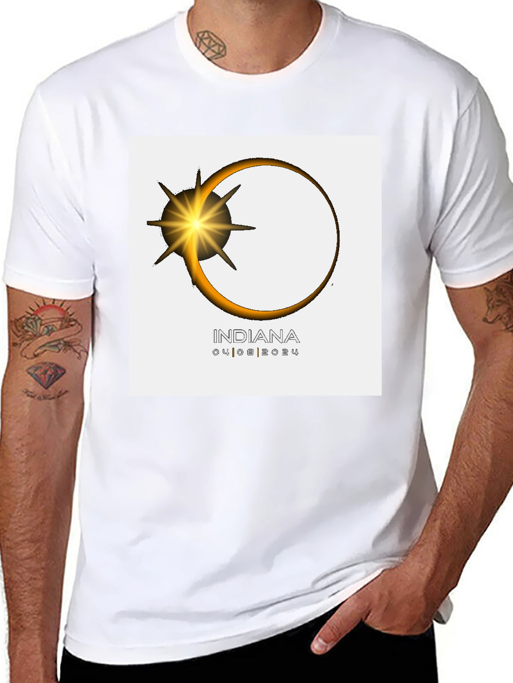 Indiana Eclipse 2024 T-Shirt
