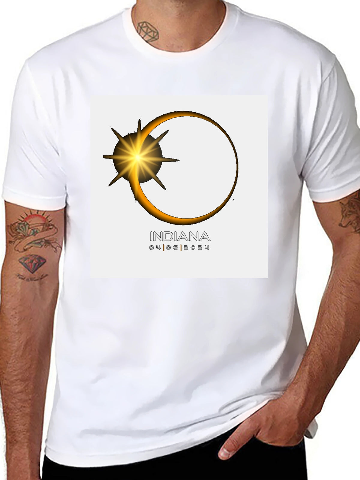 Indiana Eclipse 2024 T-Shirt