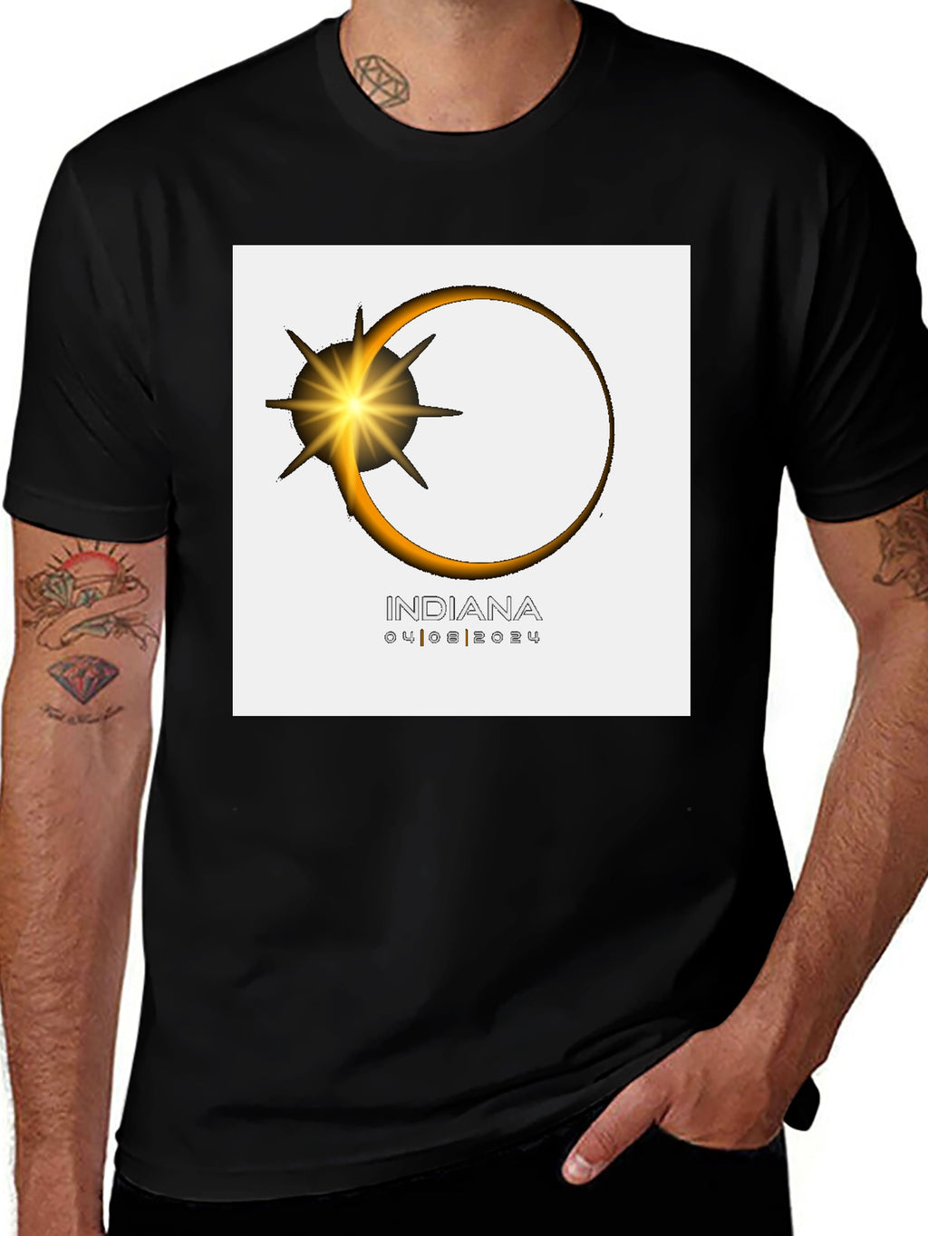 Indiana Eclipse 2024 T-Shirt