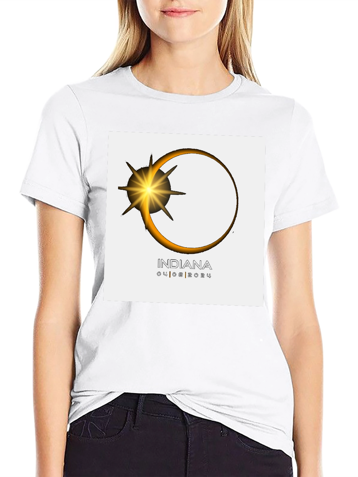 Indiana Eclipse 2024 T-Shirt