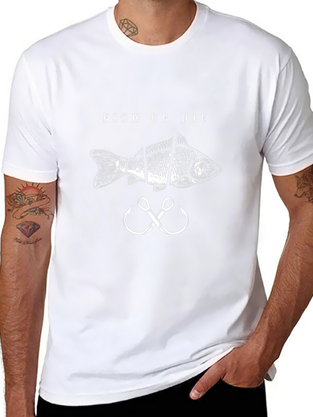 Fish or Die Graphic Tee