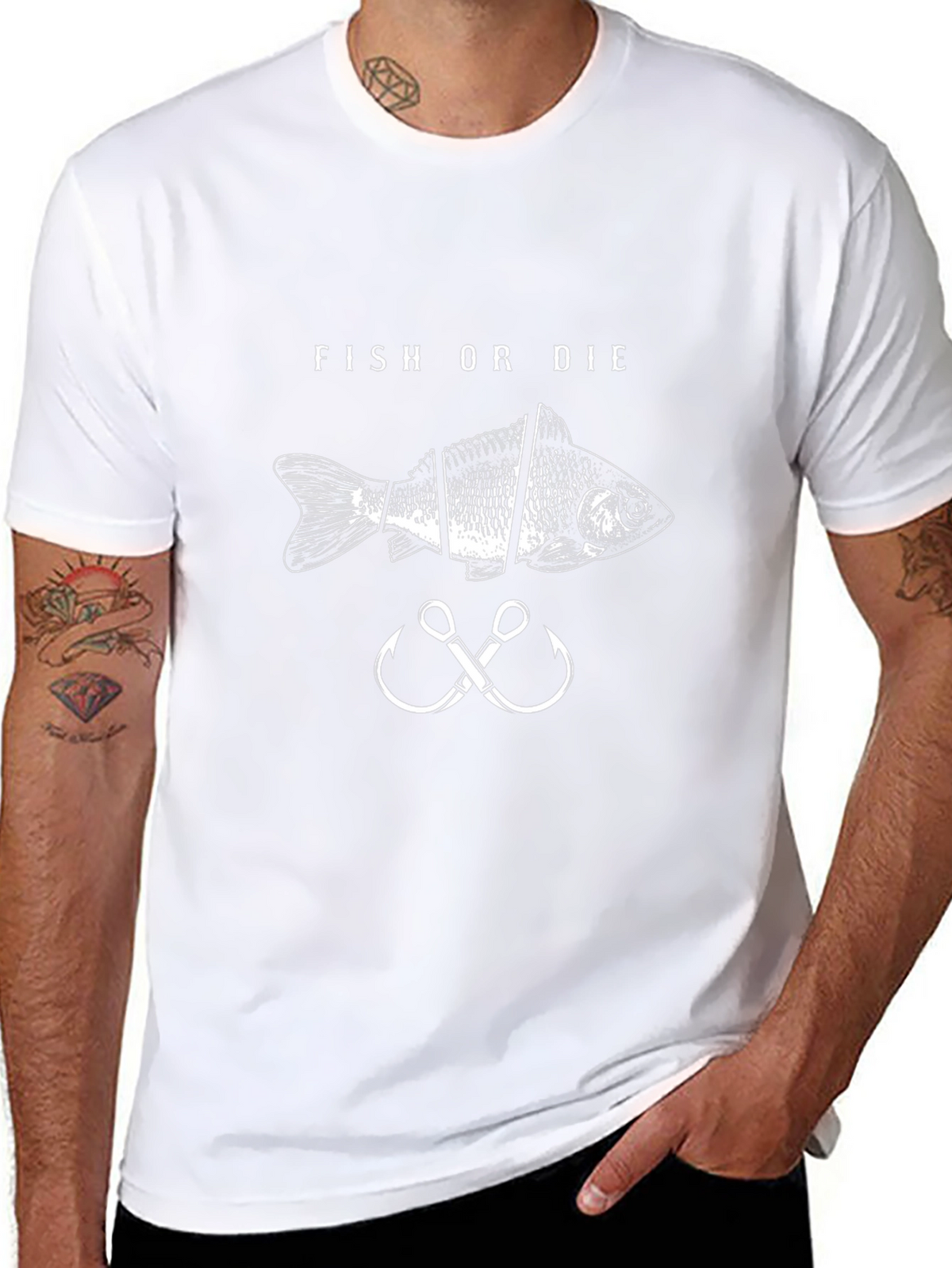 Fish or Die Graphic Tee