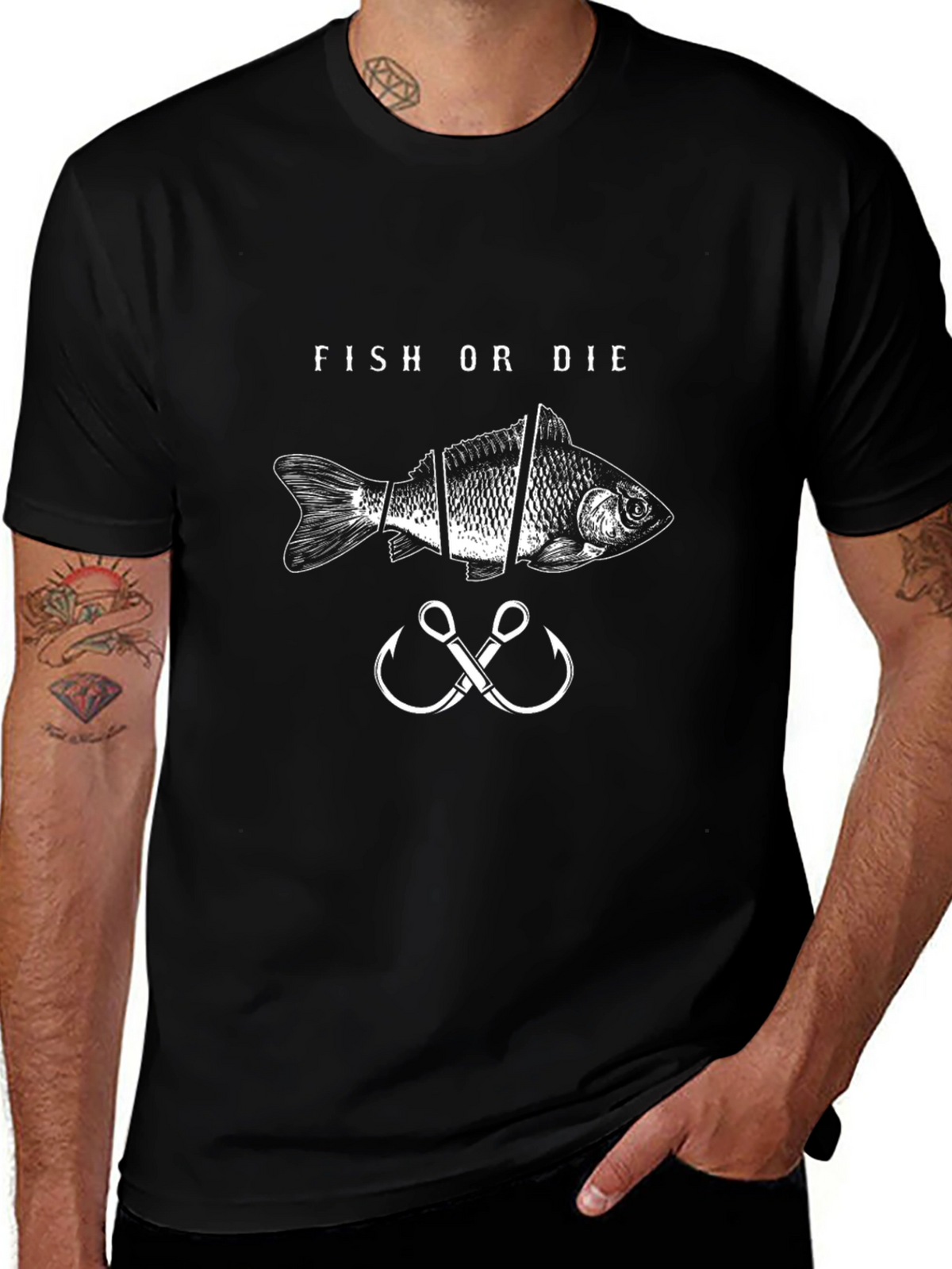 Fish or Die Graphic Tee