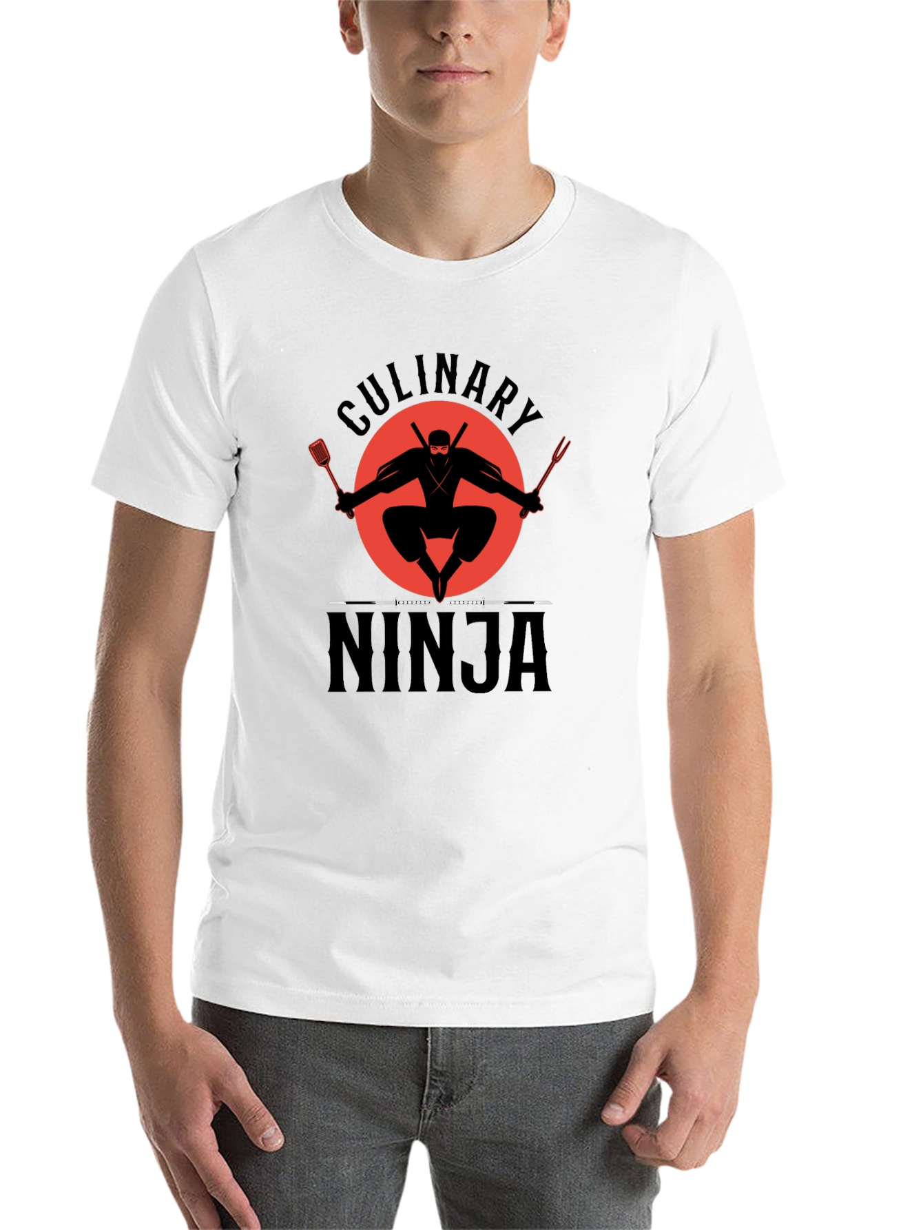 Culinary Ninja T-Shirt - Funny Chef Design