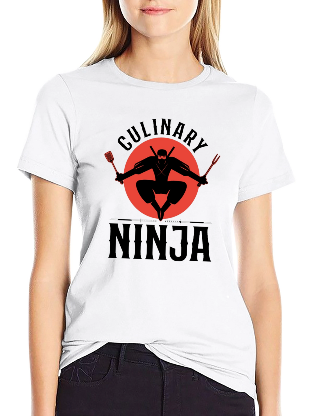 Culinary Ninja T-Shirt - Funny Chef Design