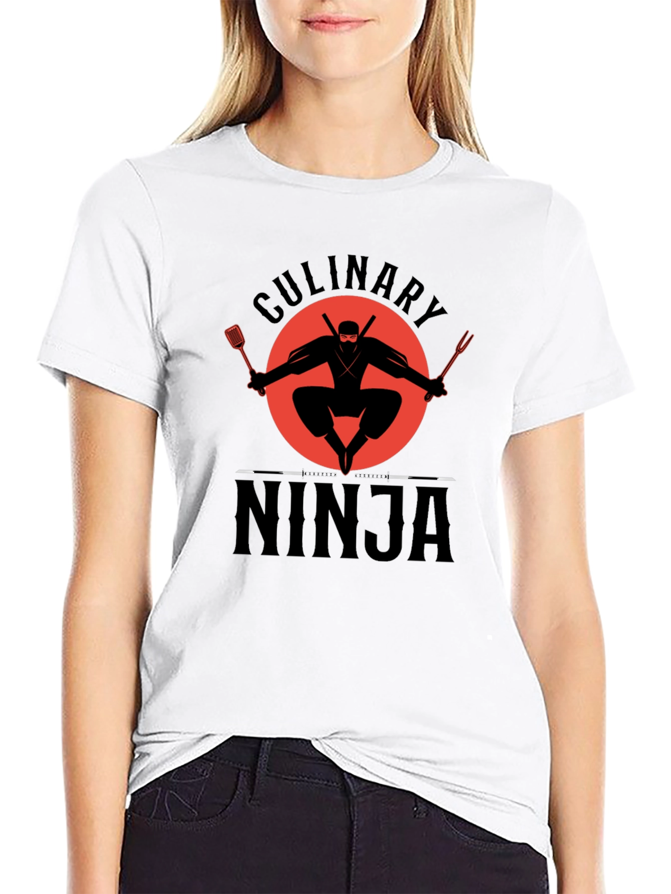 Culinary Ninja T-Shirt - Funny Chef Design