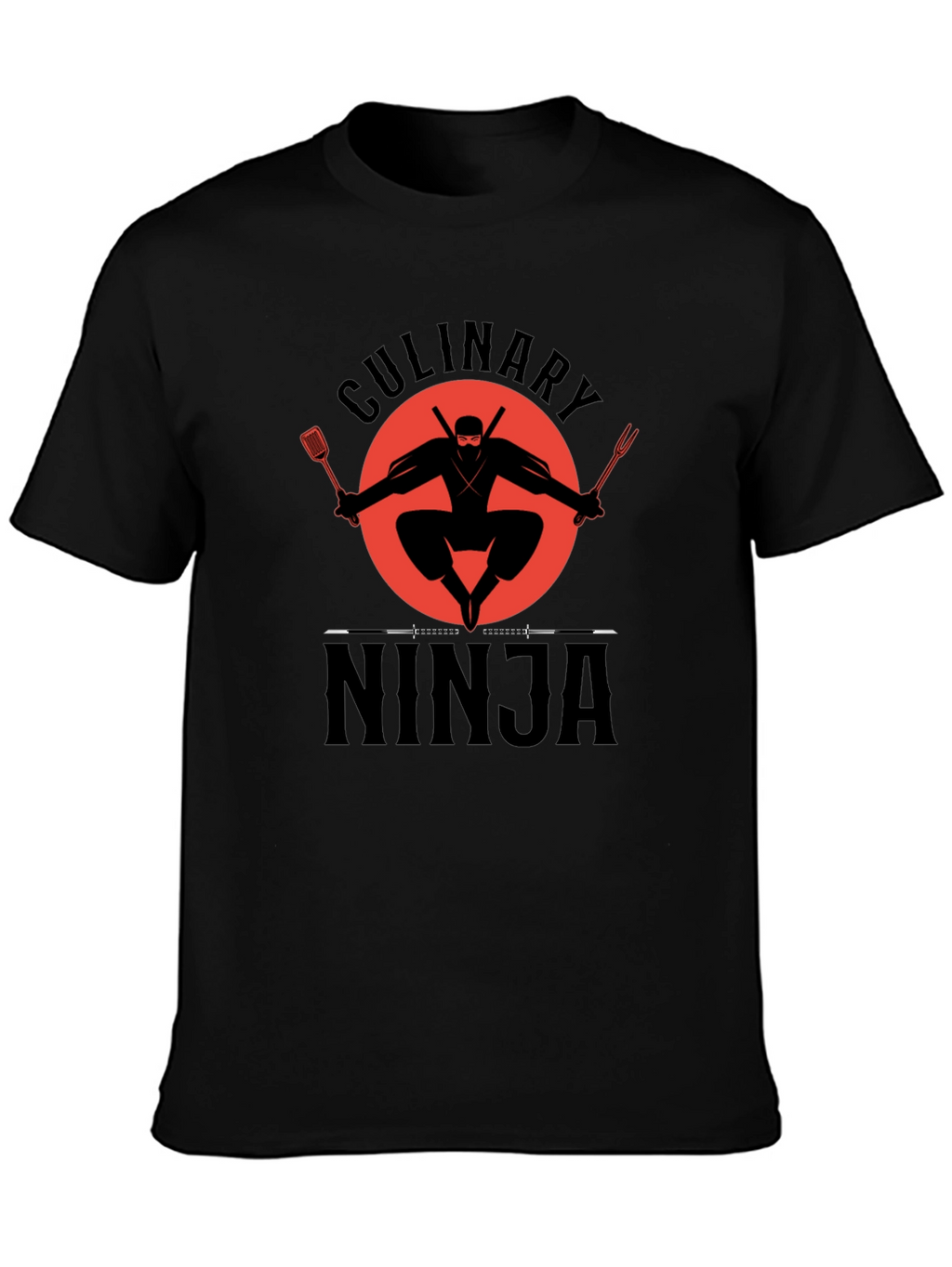 Culinary Ninja T-Shirt - Funny Chef Design