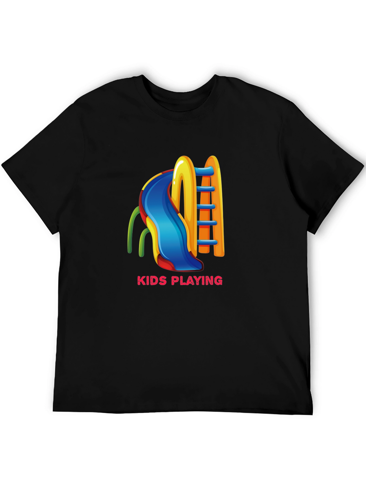 Kids Playing Slide T-Shirt