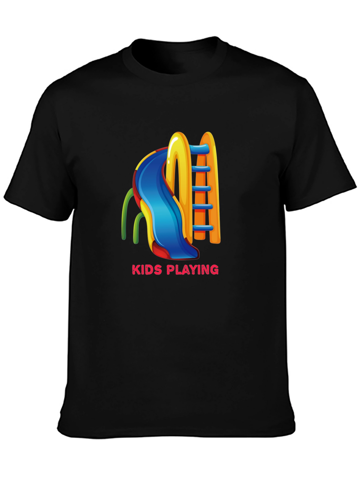 Kids Playing Slide T-Shirt
