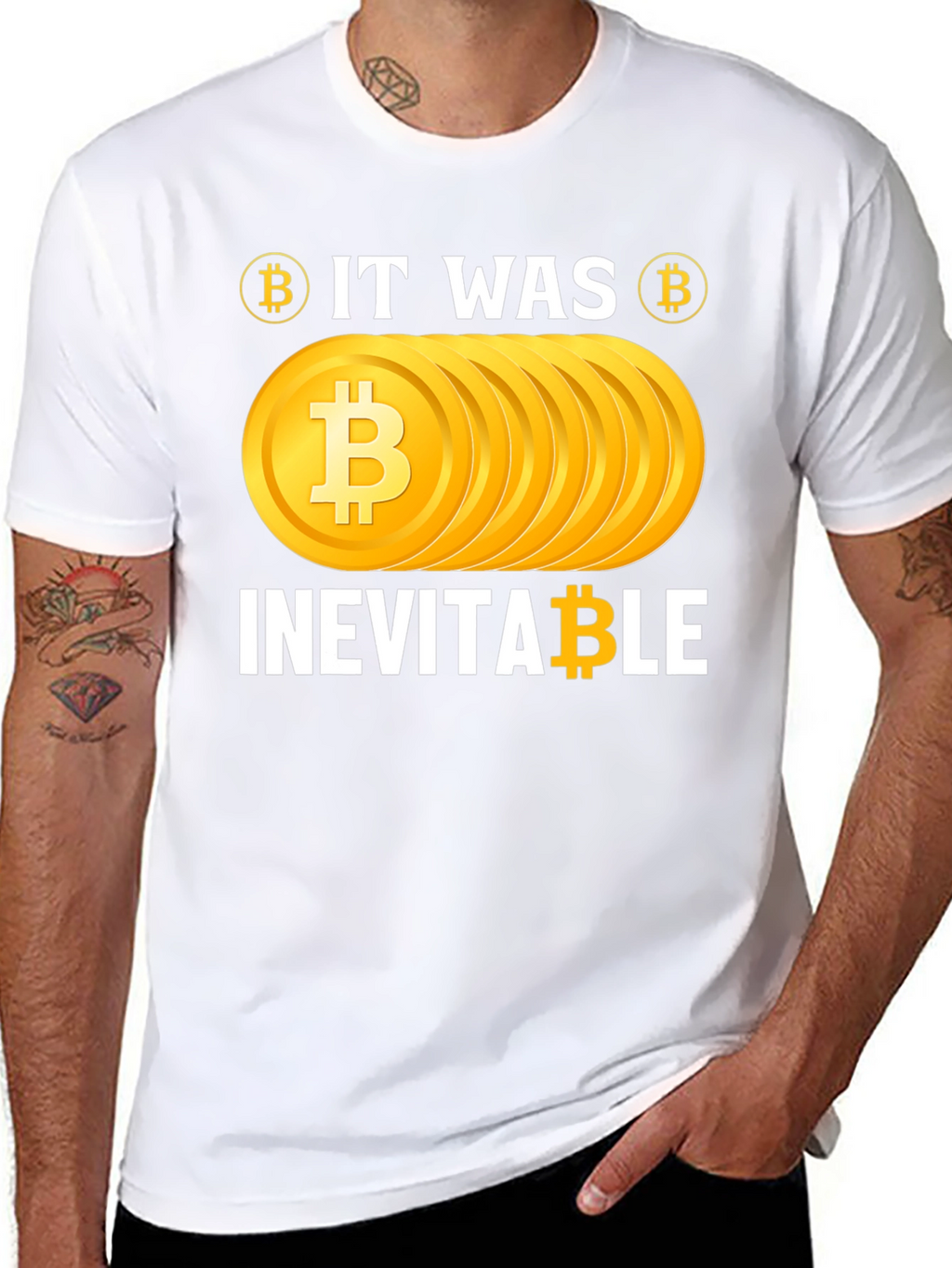 Bitcoin Inevitable Graphic Tee