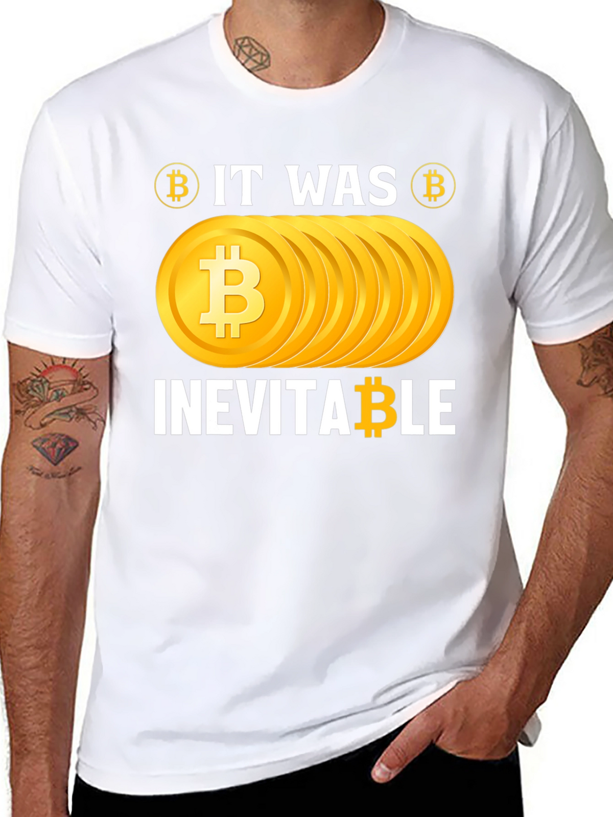 Bitcoin Inevitable Graphic Tee