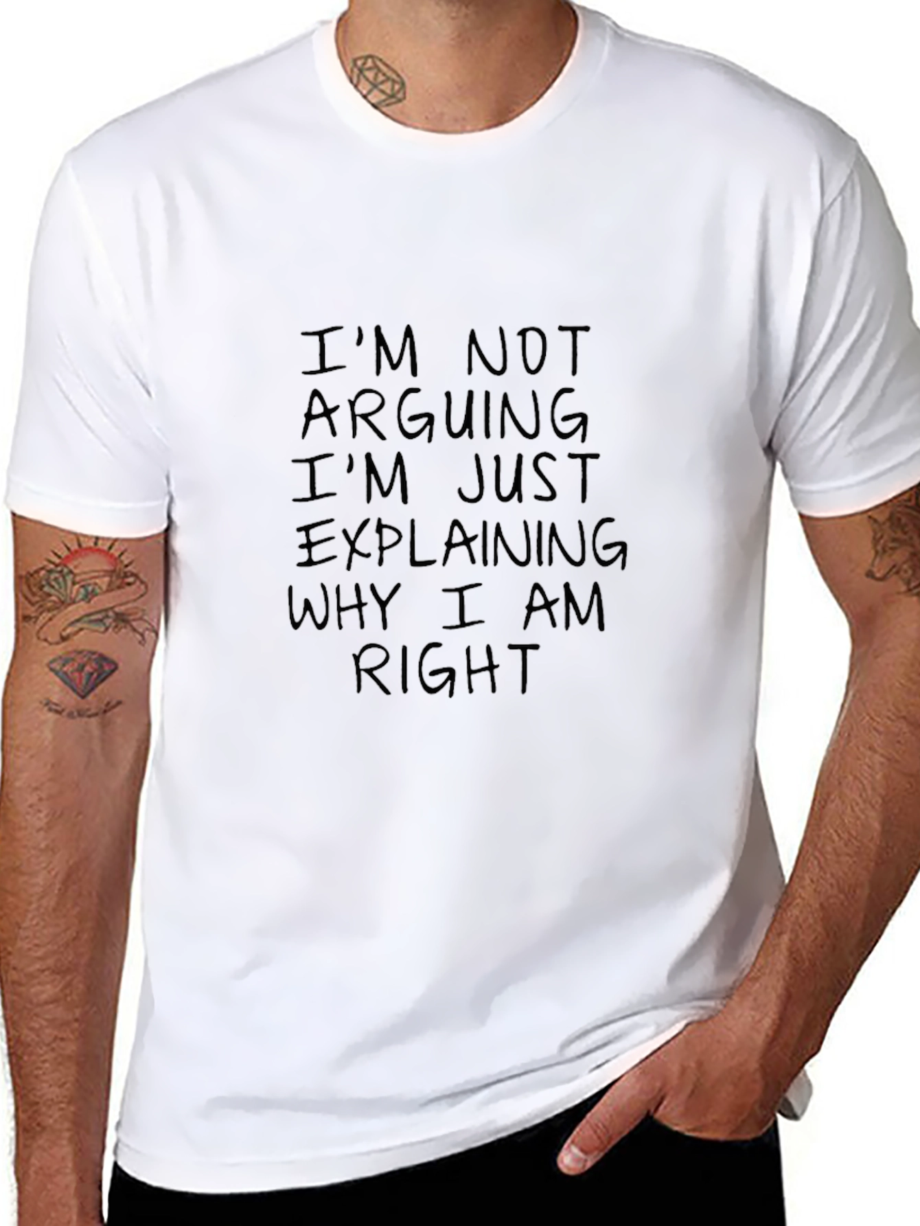 Im Not Arguing T-Shirt - Funny Sarcastic Tee