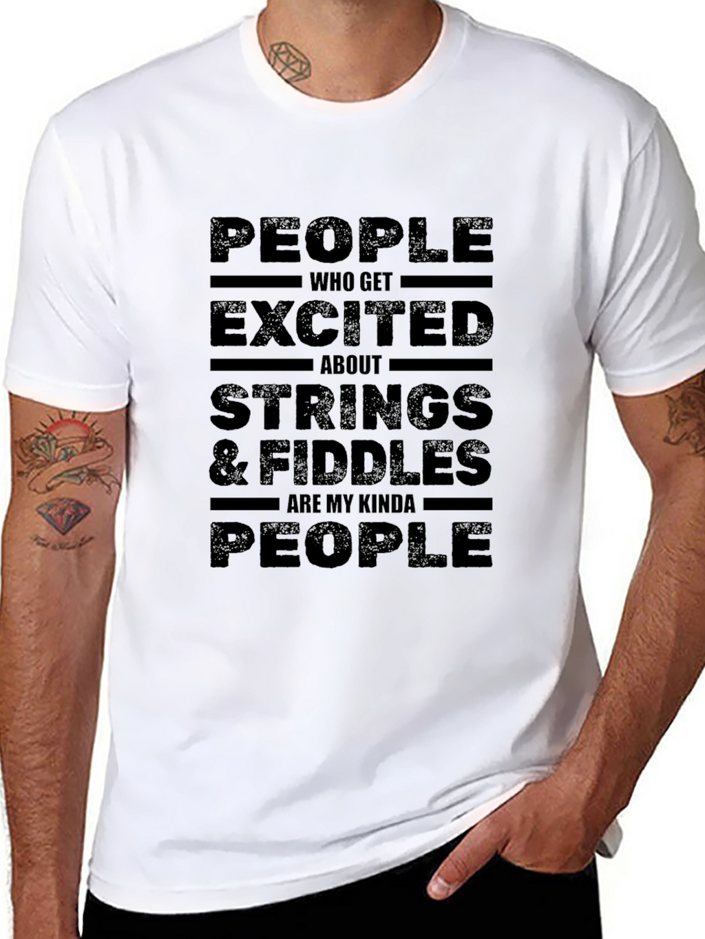 Strings & Fiddles Graphic Tee
