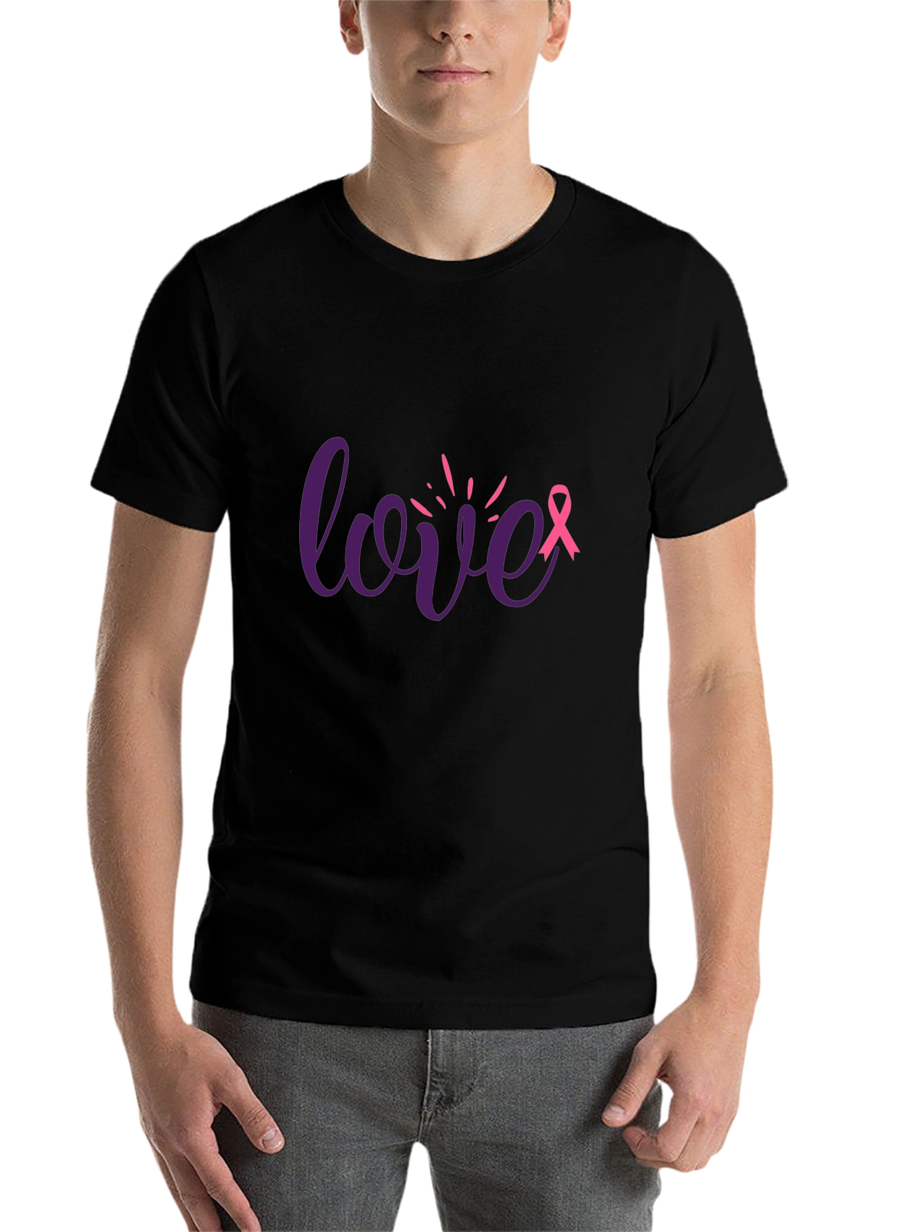 Love Breast Cancer Awareness T-Shirt