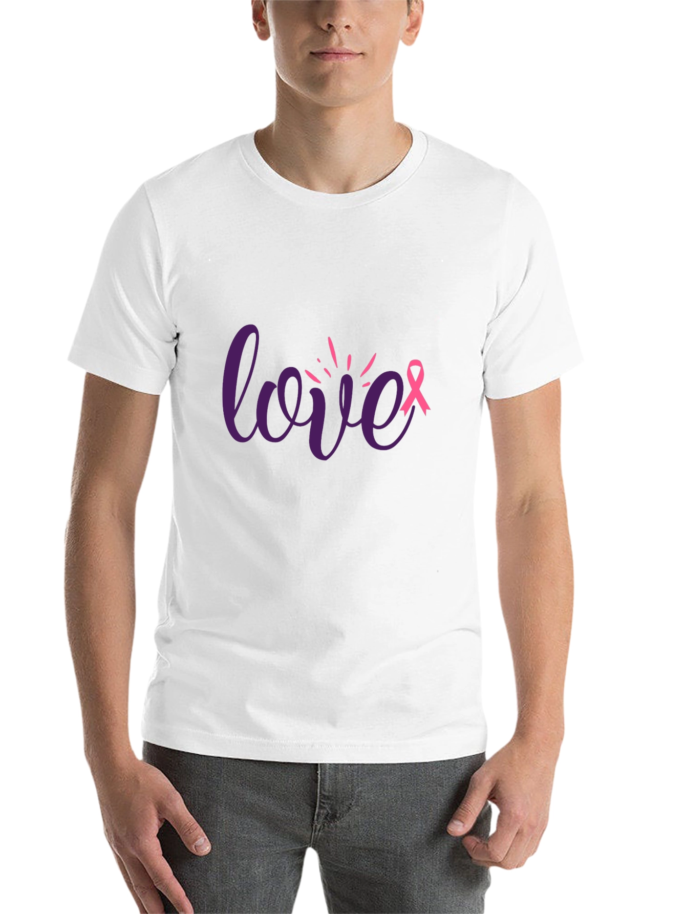 Love Breast Cancer Awareness T-Shirt