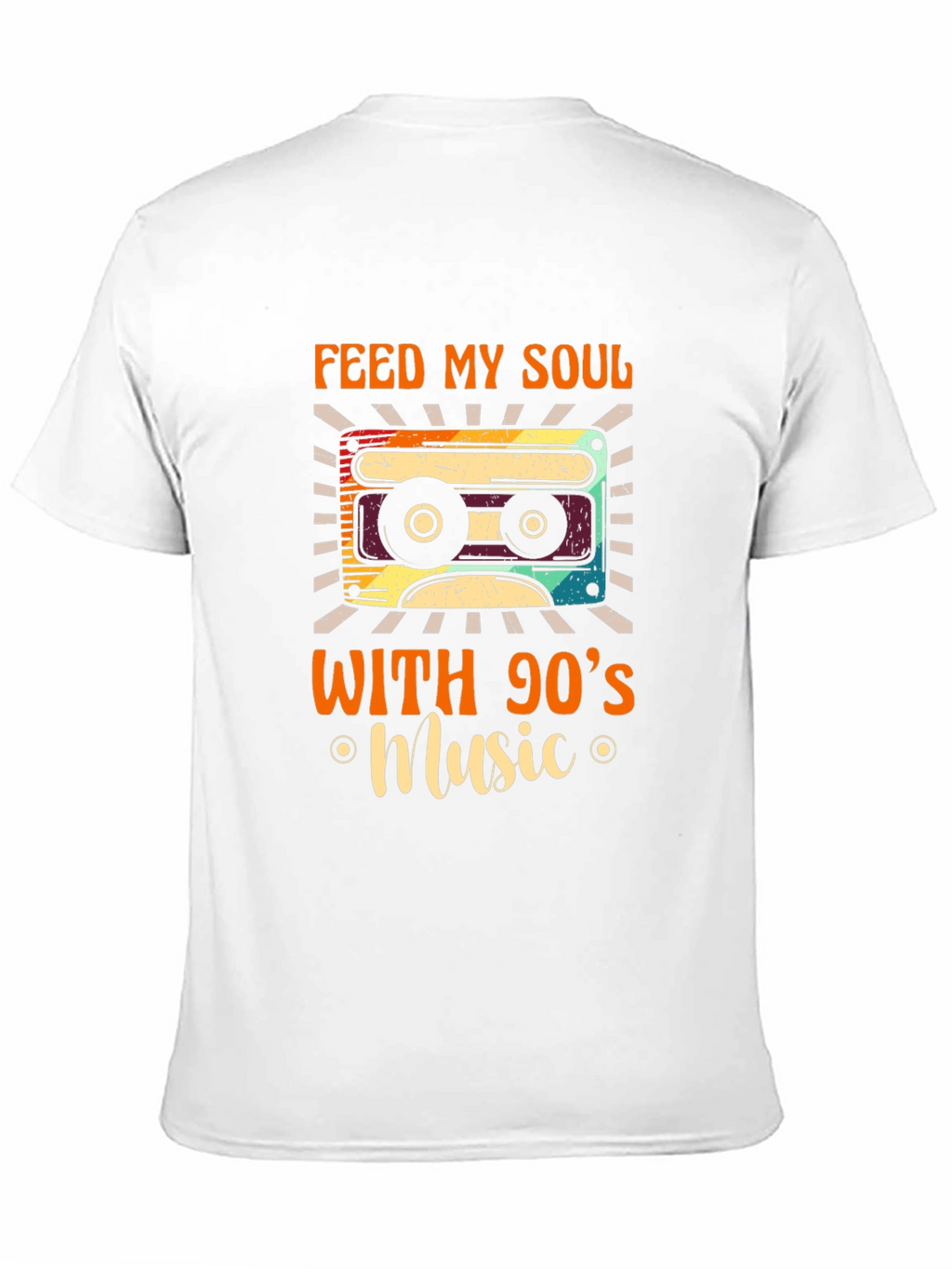 Retro 90s Music Soul Cassette T-Shirt