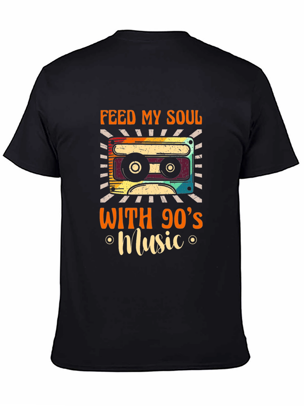 Retro 90s Music Soul Cassette T-Shirt
