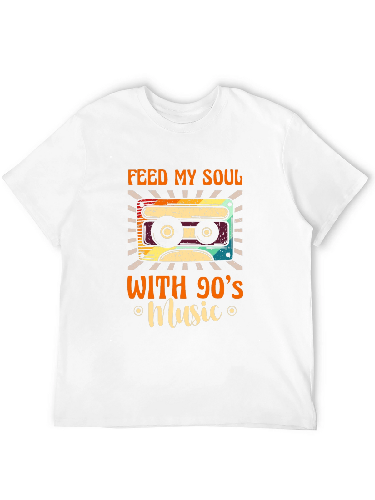 Retro 90s Music Soul Cassette T-Shirt