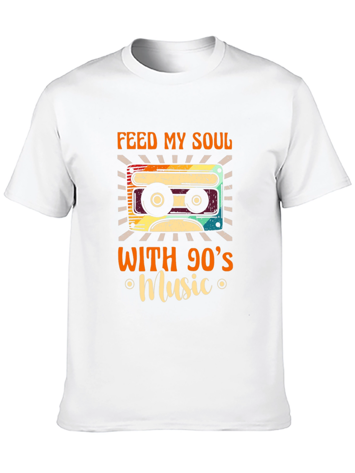Retro 90s Music Soul Cassette T-Shirt